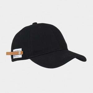 Casquettes de baseball rétro en cuir avec petite étiquette anglaise pour hommes et femmes, casquette de sport décontractée à visière incurvée et dessus souple pour le soleil - Product Image 2