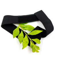 Bandeau élastique réglable en Spandex/Nylon tricoté avec logo personnalisé, faible MOQ, pour perruques – Bandeau droit