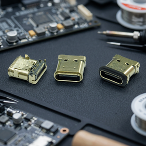 อะแดปเตอร์เชื่อมต่อ Ariba Technology USB 3.0 Type C ตัวเมีย แบบ SMT มุมฉาก กันน้ำ ชุบทอง รุ่น PA10T ตัวเรือนสแตนเลส 94 - Product Image 3