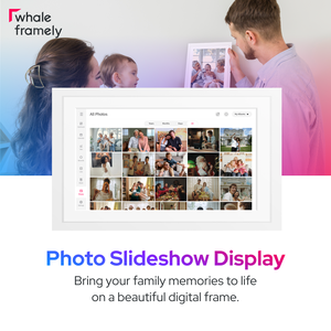 แอป Whale Framely ปฏิทินและกรอบรูปดิจิทัล พร้อมการจัดระเบียบ<span class=keywords><strong>บ้าน</strong></span>แบบรายสัปดาห์/<span class=keywords><strong>ราย</strong></span><span class=keywords><strong>เดือน</strong></span> ปฏิทินดิจิทัลขนาด 10.1 นิ้ว - Product Image 2