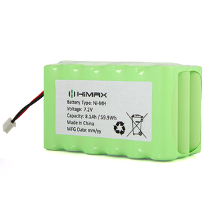 Paquete de Baterías Recargables NiMH de 1.2V-24V AA AAA SC C 2500mAh 500+ Ciclos, Baterías Personalizadas - Product Image 3