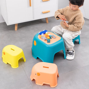 Sgabello per Bambini a Forma di <span class=keywords><strong>Elefante</strong></span>, Pedana Ausiliaria per Bambini per l'Addestramento al Vasino, Uso in Bagno, Lavandino e Cucina - Product Image 1