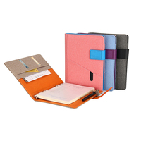 AI-MICH Vente en gros de carnets personnalisés A5 en film PET transparent avec paillettes, sublimables, ensemble cadeau mignon avec stylo personnalisé