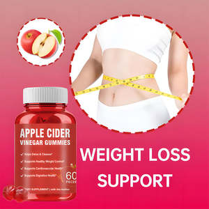 Gomitas de vinagre de sidra de manzana más vendidas para adultos, vitaminas complejas, minerales para la digestión, desintoxicación, metabolismo intestinal saludable OEM - Product Image 4