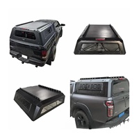 Capot de benne rigide en alliage d'aluminium 4x4, étanche, pour pick-up