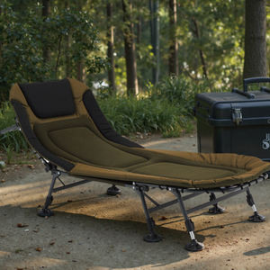 STARRYHEART Identique à la marque bien connue Lit de camping inclinable réglable pliant Salon extérieur Lit de couchage Lit de camping - Product Image 1