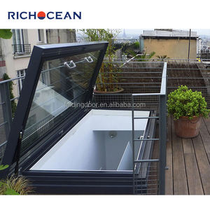 RICHOCEAN bon marché <span class=keywords><strong>prix</strong></span> qualité Ventilation ouragan impact auvent toit suspendu lucarne verre maison cave à vin <span class=keywords><strong>trappe</strong></span> - Product Image 3