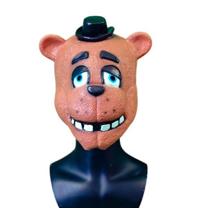 Accesorios <span class=keywords><strong>de</strong></span> Juego, <span class=keywords><strong>Máscara</strong></span> <span class=keywords><strong>de</strong></span> Personaje <span class=keywords><strong>de</strong></span> Látex <span class=keywords><strong>de</strong></span> Five Nights at <span class=keywords><strong>Freddy</strong></span>'s, Disfraz <span class=keywords><strong>de</strong></span> Oso Foxy, Accesorio para <span class=keywords><strong>la</strong></span> Cabeza para Fiestas <span class=keywords><strong>de</strong></span> Halloween y Cosplay - Product Image 4