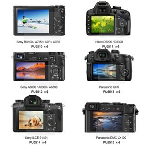 PULUZ 2.5D Vidrio Templado 9H, Protector de Pantalla para Cámara Digital Canon 5D, <span class=keywords><strong>Sony</strong></span> <span class=keywords><strong>RX100</strong></span>, Nikon D3200,GH5, 60 Piezas, Novedad - Product Image 3