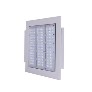 Luminaires LED ultra-minces 150W IP65 pour auvent, suspension industrielle encastrée pour station-service, design élégant, éclairage LED encastré pour station-service - Product Image 3