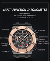 Hadiah Fashion Jam Tangan Pria Quartz Relogio Masculino Jam Tangan Bezel Dua Warna Multi Warna untuk Hadiah Liburan.
