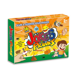 JinYing Prank Kit Funny Gag Gifts <b>Joke</b> Box Practical <b>Jokes</b> Perfect Party Favors 16 PCS Pranks for Kids April Fools Novelty Toys - Product Image 2