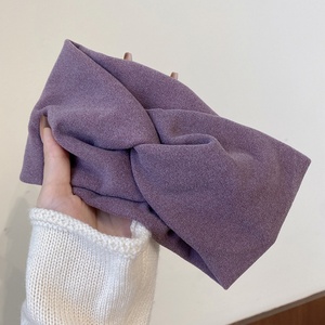 Diadema coreana estilo INS sencilla para lavarse la cara, para mujer, uso diario en otoño e invierno, al por mayor - Product Image 6