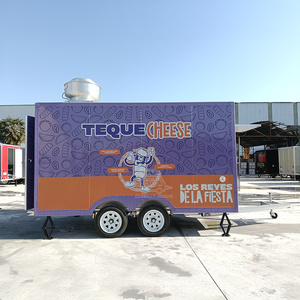 Food Truck Americano Móvil España: Remolque para Churros, Carrito de Perritos Calientes con Parrilla, Camión de Comida Rápida - Product Image 4