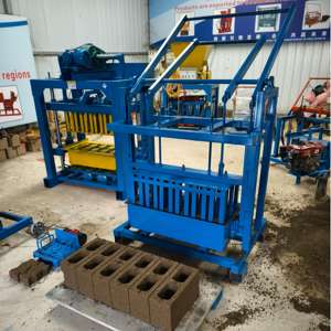 Machine manuelle de fabrication de briques à blocs creux en ciment Petite machine mobile de fabrication de briques de <span class=keywords><strong>parement</strong></span> - Product Image 2