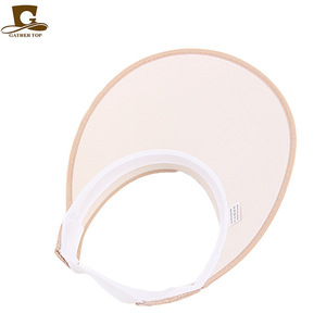 Chapeau de soleil à large bord pour la plage, voyage d'été, sport en plein air, protection solaire, casquette unie en coton et lin pour femme - Product Image 6