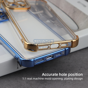 Tendance Transparent Placage Mince Souple TPU <span class=keywords><strong>De</strong></span> Protection <span class=keywords><strong>Téléphone</strong></span> Portable Cas Pour <span class=keywords><strong>Samsung</strong></span> Galaxy A20 S21 S20 A54 <span class=keywords><strong>51</strong></span> Téléphones Couverture - Product Image 5