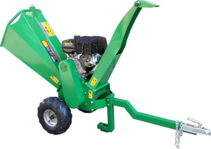 Broyeur de bois à tambour avec moteur à essence 15HP certifié CE - Product Image 2