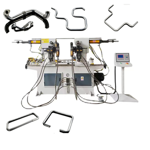Machine à cintrer les tuyaux à <span class=keywords><strong>double</strong></span> tête hydraulique CNC 38/50 mm, cintreuse de tubes automatique à <span class=keywords><strong>double</strong></span> tête synchrone - Product Image 1