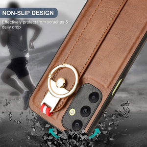 <span class=keywords><strong>เคส</strong></span>ป้องกันโทรศัพท์หนัง PU อเนกประสงค์พร้อมสายรัดข้อมือสำหรับ Samsung <span class=keywords><strong>Galaxy</strong></span> A25 5G ฝาหลัง<span class=keywords><strong>เคส</strong></span> - Product Image 6