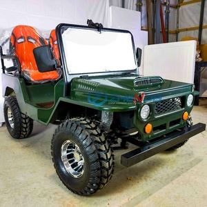 Best Quality Zhenda 150cc Willys Mini Amphibious Jeep Green Petrol/Gasoline Powered with 2-Year Warranty for Sale - Product Image 5