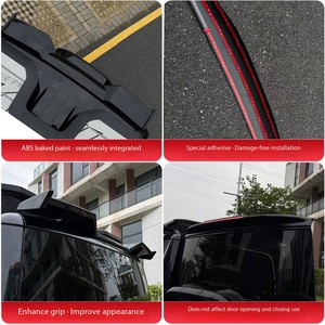 For Equation Leopard Titanium 7 Roof <strong>Spoiler</strong> Without Drilling - Original Factory Rear Wing Modification Kit - Product Image 2