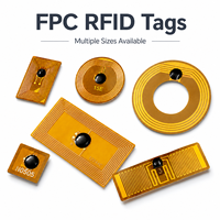 Prix d'usine – Étiquette NFC FPC en cuivre gravée NTAG213 réinscriptible 13,56 MHz, mini puce programmable pour le suivi des actifs