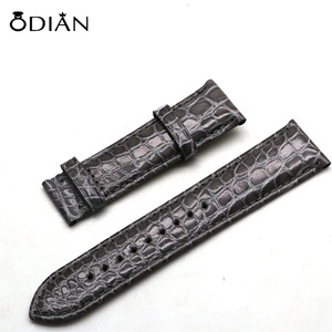 สายนาฬิกาลายจระเข้สำหรับ <span class=keywords><strong>Apple</strong></span> <span class=keywords><strong>Watch</strong></span>,สายนาฬิกาหนังแท้สำหรับสายนาฬิกา1 2 3ใหม่ล่าสุดขนาด40-44มม. - Product Image 5