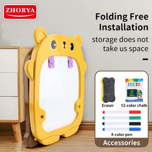 กระดานวาดภาพแม่เหล็กสำหรับเด็ก Zhorya Doodle พร้อมขาตั้ง ของเล่นวาดเขียน - Product Image 5