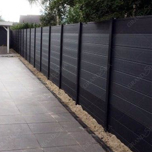 Recinzione WPC Impermeabile di Alta Qualità con Telaio <span class=keywords><strong>in</strong></span> Metallo per Giardino, Balcone e Sicurezza Domestica - Product Image 6