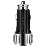 Meilleur vendeur électronique nouveaux produits 2021 téléphone Unique rapide double USB 36W QC3.0 chargeur de voiture de batterie pour Apple