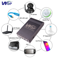 WGP Mini UPS INPUT 12V OUTPUT 5V/9V/12V Capacité disponible Plus de 30Wh Alimentation sans interruption pour Webcam Routeur Modem