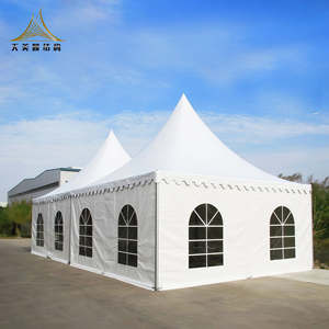 Hoge Kwaliteit Outdoor Pvc 3X3M 4X4M 5X5M 6X6M Feest Evenement Bruiloft Pagode Tenten Met Aluminium Frame - Product Image 5