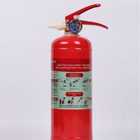 Extincteur portatif à eau 2025, 3,6 kg, pour usage domestique, certifié 3C, couleur rouge, conforme aux normes, nouveau
