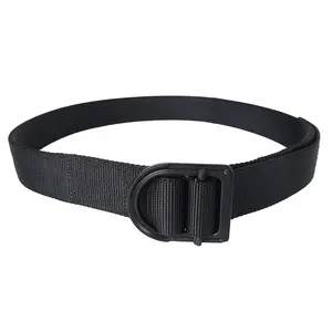 Weaver OEM ODM adjustable security 1.5 inch Double Layer Nylon Tactical Reinforced Belt FOR OUTDOOR