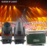 Última Lámpara de Cabeza Móvil de Haz de Alta Potencia de 251W DMX512 RDM con Posicionamiento Magnético para Iluminación de Escenarios de Clubes, DJ y Conciertos