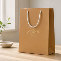 Sac fourre-tout en papier cartonné personnalisé ODM, sac fourre-tout en papier écologique de marque OEM pour vêtements et bijoux