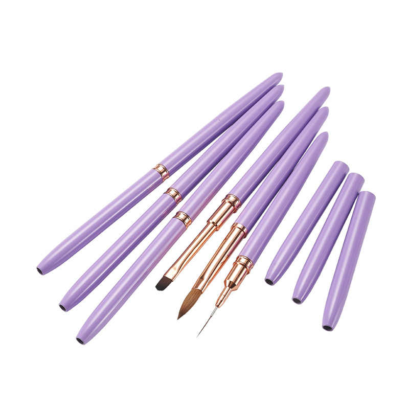 nail brush acrylic kolinsky