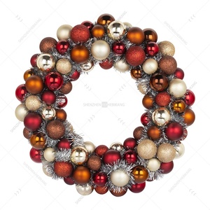 Guirlande <span class=keywords><strong>de</strong></span> <span class=keywords><strong>porte</strong></span> décorée <span class=keywords><strong>de</strong></span> Offre Spéciale guirlande <span class=keywords><strong>de</strong></span> boules <span class=keywords><strong>de</strong></span> Noël saisonnières guirlande d'hiver - Product Image 1