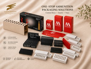 Boîte et plateau d'emballage en papier métallisé personnalisés Topbrass pour munitions, capacité de 20 cartouches pour calibre .38 Special et .<span class=keywords><strong>357</strong></span> <span class=keywords><strong>Magnum</strong></span> - Product Image 6