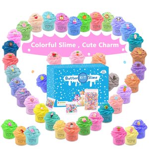 Mini Kit de Slime de Mantequilla Perfumado, Regalos para Fiestas de Navidad, Juguetes de Masilla para Niños, Juguete Antiestrés para Niñas y Niños - Product Image 4