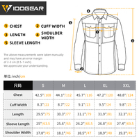 Chemise tactique IDOGEAR IS6 à manches longues, boutonnée, respirante, pour le travail, la randonnée et les voyages
