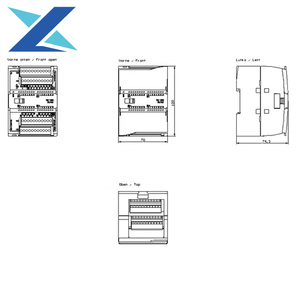 Siemens Brand New Original 6ES72231PL300XB0 Módulo digital de la S7-1200 6ES7223-1PL30-0XB0 Entrada y salida (Io) - Product Image 3