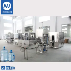 Full Automatic 5 Gallon 18.9L 20L Bucket Water Filling Machine With Washing Filling Capping Function