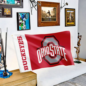 <span class=keywords><strong>Bandera</strong></span> Personalizada <span class=keywords><strong>de</strong></span> <span class=keywords><strong>la</strong></span> NCAA <span class=keywords><strong>de</strong></span> <span class=keywords><strong>Ohio</strong></span>, 3x5 pies, 100% Poliéster, Impermeable, Impresión Digital, Asta <span class=keywords><strong>de</strong></span> Acrílico, Rectangular - Product Image 2