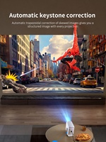 Proyector de Juegos Portátil Mini Inalámbrico WiFi para Niños, Original de Fábrica, con Pantalla LCD, Compatible con 4K, WiFi Inteligente con Función de Espejo
