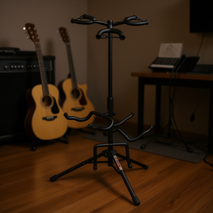 Soporte triple para guitarra Db, soporte de trípode plegable ajustable de 30-38,5 pulgadas para accesorio de instrumento eléctrico acústico - Product Image 2