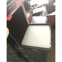 Cetak Pola Kustom pada Alas Mouse Kaca, Panel Kaca, Kaca Temper Berlapis Fotovoltaik untuk Supermarket Janpen