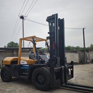 Montacargas Usados en Venta en el Mercado de Shanghái/Hefei, Buen Precio, Montacargas Usado <span class=keywords><strong>TCM</strong></span> Fd100 de 10 Toneladas - Product Image 4