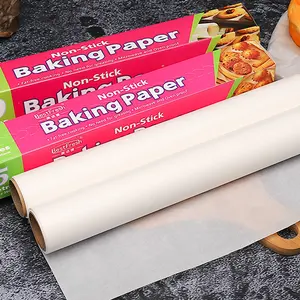 Voedsel Inpakpapier Houtpulp Papier Froml Beste Leverancier Boter Afdrukken Bakken Papier Gecoat Vetvrij Afdrukken